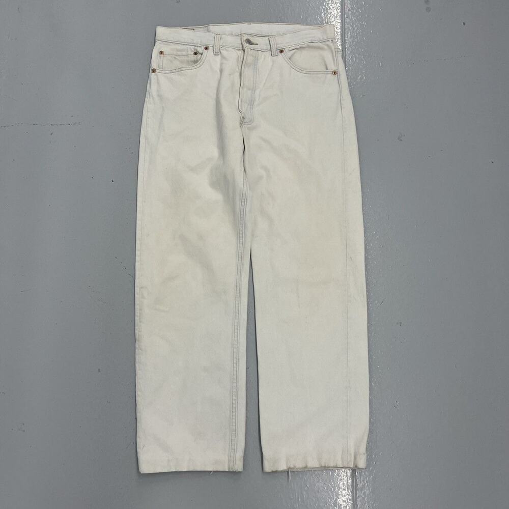 Vintage 90s Levi's 501xx Light Wash Straight Leg Jeans 32x28